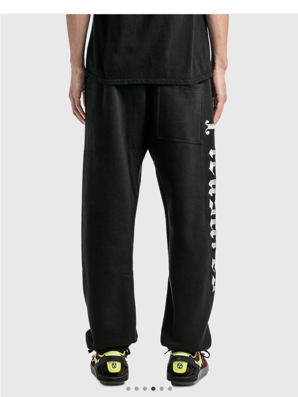PLEASURES BURNOUT SWEATPANTS Size LARGE - Picture 4 of 12